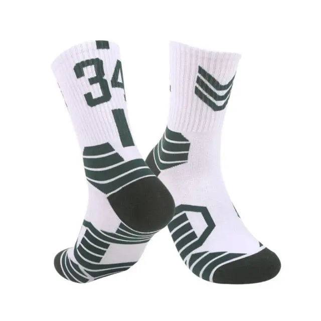 Sports Towel Socks With Analog Numbers Los Angeles Team Twenty Three Four Shots - TheWellBeing4All