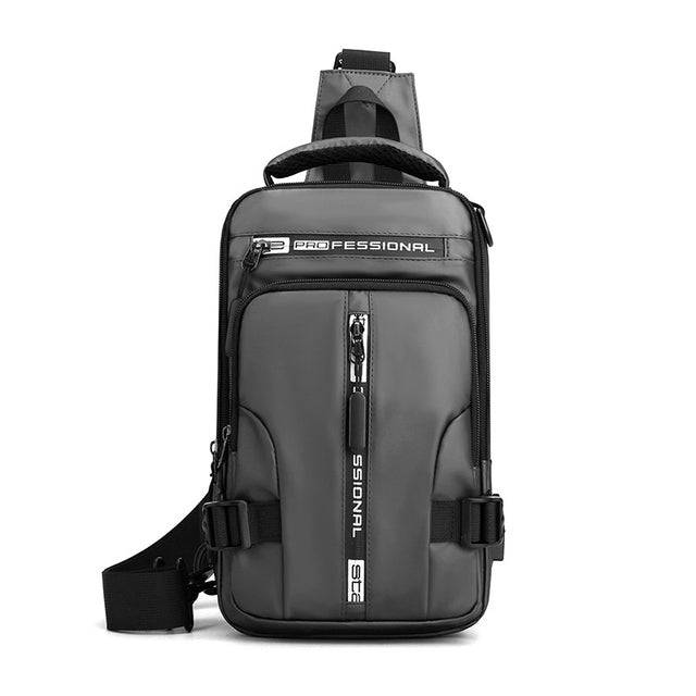 Backpack Rucksack Cross body Shoulder Bag USB Charging Port Travel - TheWellBeing4All