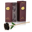 24k Gold Dipped Rose with Stand Eternal Flowers Forever Love In Box - TheWellBeing4All