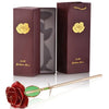 24k Gold Dipped Rose with Stand Eternal Flowers Forever Love In Box - TheWellBeing4All