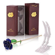 24k Gold Dipped Rose with Stand Eternal Flowers Forever Love In Box - TheWellBeing4All