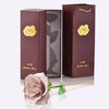 24k Gold Dipped Rose with Stand Eternal Flowers Forever Love In Box - TheWellBeing4All