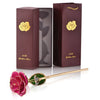 24k Gold Dipped Rose with Stand Eternal Flowers Forever Love In Box - TheWellBeing4All