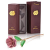 24k Gold Dipped Rose with Stand Eternal Flowers Forever Love In Box - TheWellBeing4All