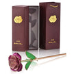 24k Gold Dipped Rose with Stand Eternal Flowers Forever Love In Box - TheWellBeing4All