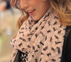 Women Chiffon style Scarfs Print Cat Star Leopard Shawls And Scarves - TheWellBeing4All