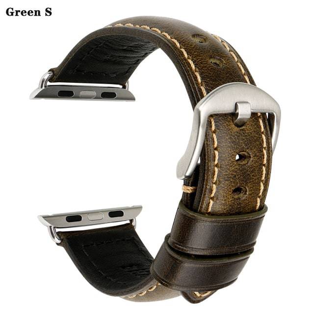 Leather Strap Band  for Apple WATCH - TheWellBeing4All