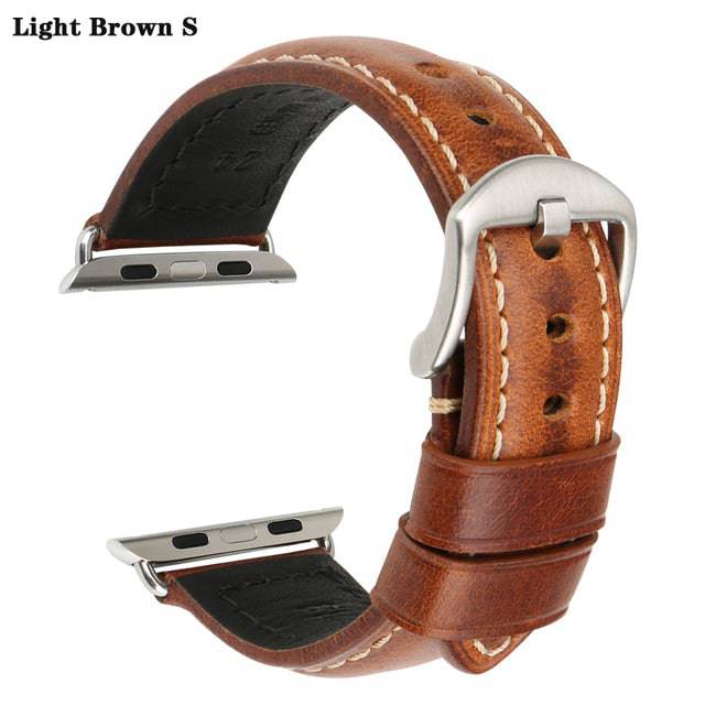 Leather Strap Band  for Apple WATCH - TheWellBeing4All