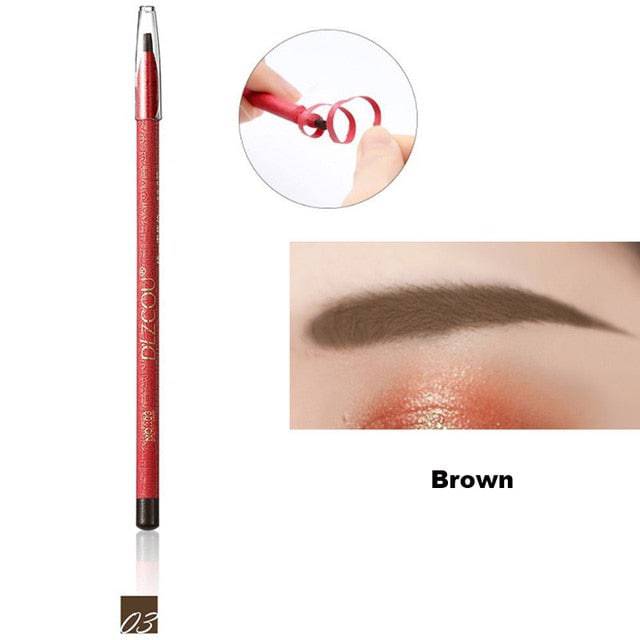 Eyebrow Pencil Waterproof Eyebrow Tattoo Tint Enhancers Long Lasting Cosmetics Professional Makeup Brow Lift Eye Brow Pencil - TheWellBeing4All