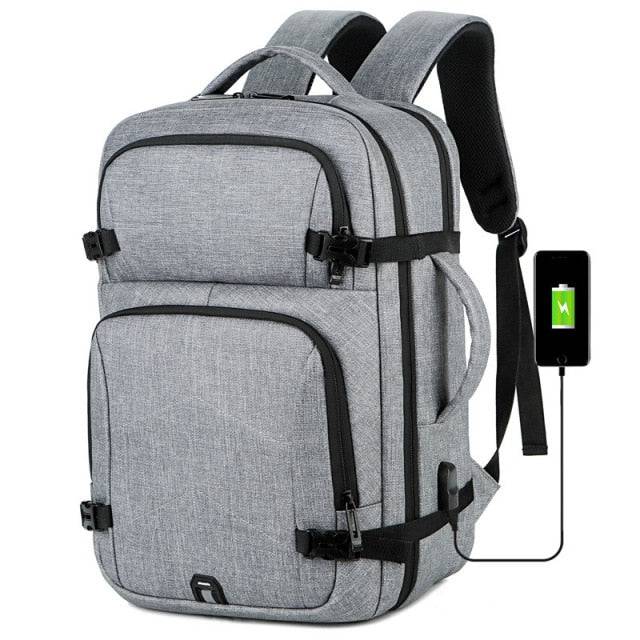 Laptop Backpack School Bag Teenagers Rucksack Multifunctional USB Charging Travel bag - TheWellBeing4All