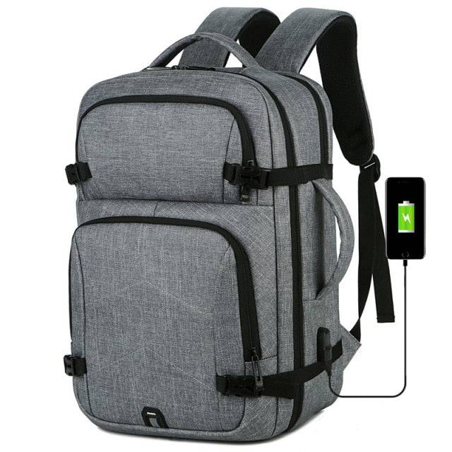 Laptop Backpack School Bag Teenagers Rucksack Multifunctional USB Charging Travel bag - TheWellBeing4All