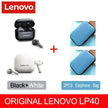 Lenovo Wireless Earphone Bluetooth 5.0 Dual Stereo Noise Reduction - TheWellBeing4All