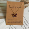 Butterfly Pendant Necklace Gift - TheWellBeing4All