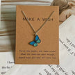 Butterfly Pendant Necklace Gift - TheWellBeing4All