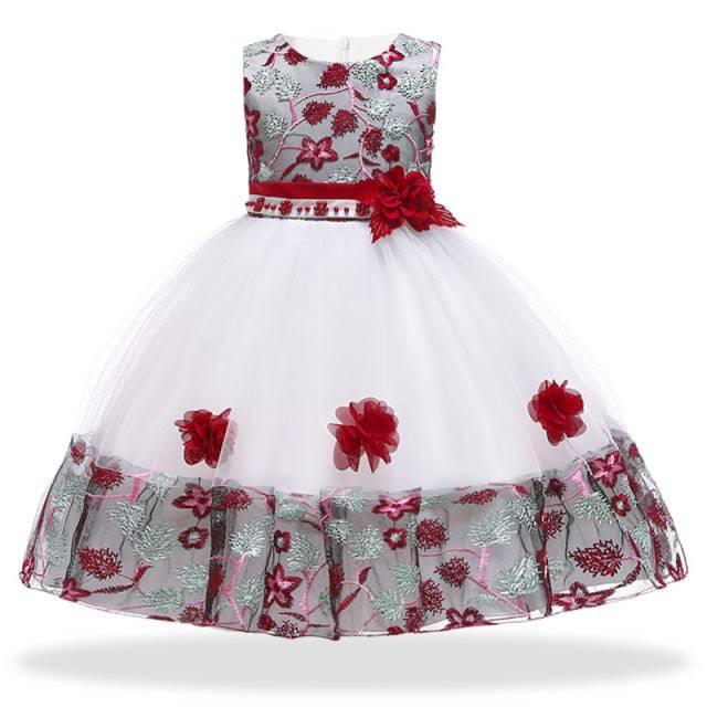 Dresses Flower Girls Wedding Dress Kids Prom Dresses For Girls Elegant Baby - TheWellBeing4All