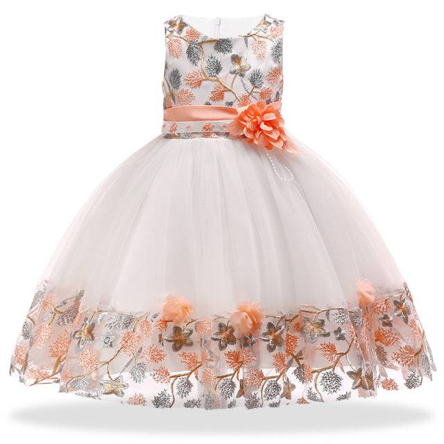 Dresses Flower Girls Wedding Dress Kids Prom Dresses For Girls Elegant Baby - TheWellBeing4All