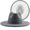 ThePatchwork Wool Felt Jazz Fedora Cowboy Cap - TheWellBeing4All