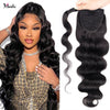Wave Ponytail Human Hair Wrap Around Ponytail Extensions Remy Hair Ponytails - TheWellBeing4All