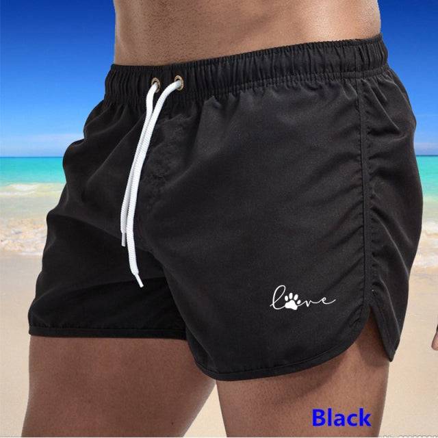 Sports Jogging Quick-Drying Printed Shorts Swim Surfing Beachwear Shorts Gym Casual Fitness Shorts - TheWellBeing4All