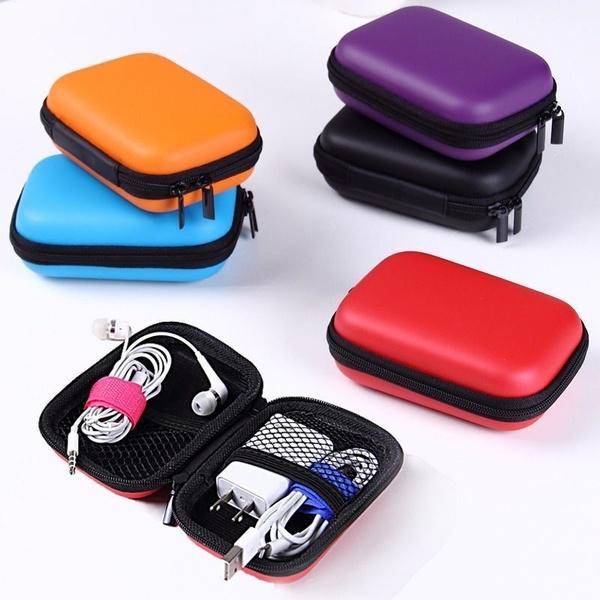 Headphone USB Cable Case Storage Box - TheWellBeing4All