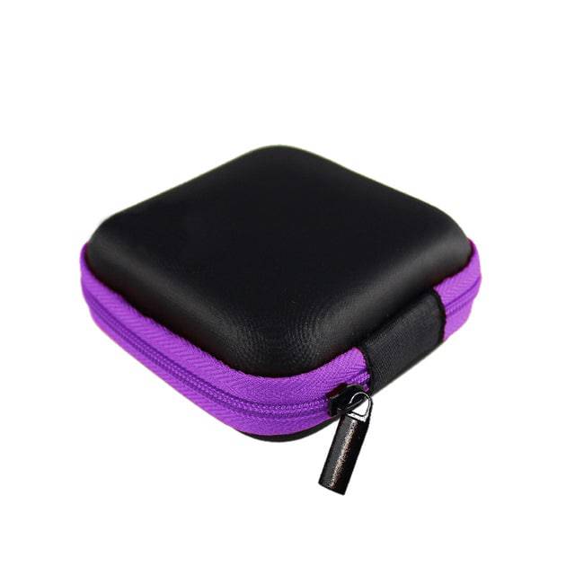 Headphone USB Cable Case Storage Box - TheWellBeing4All