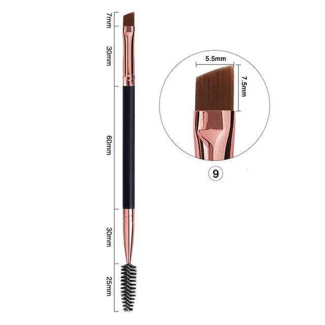 Makeup Brushes Beauty Foundation Eyebrow Eye shadow Edge Eyeliner Brush pensile Lashes accessories - TheWellBeing4All