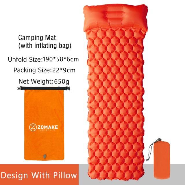 Camping mattress inflatable Single - TheWellBeing4All