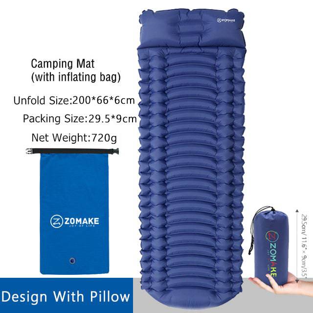 Camping mattress inflatable Single - TheWellBeing4All