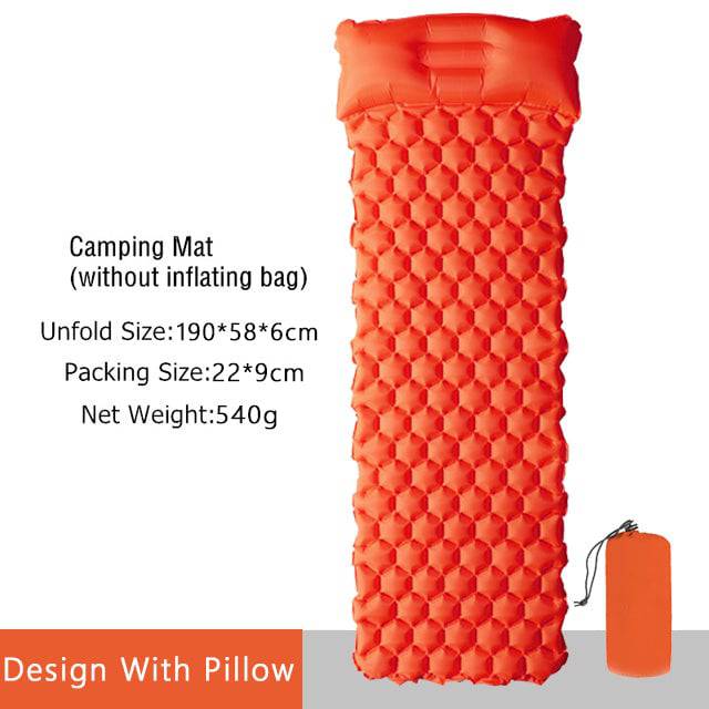 Camping mattress inflatable Single - TheWellBeing4All