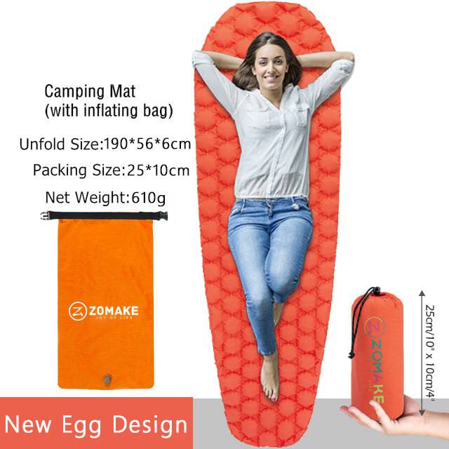 Camping mattress inflatable Single - TheWellBeing4All