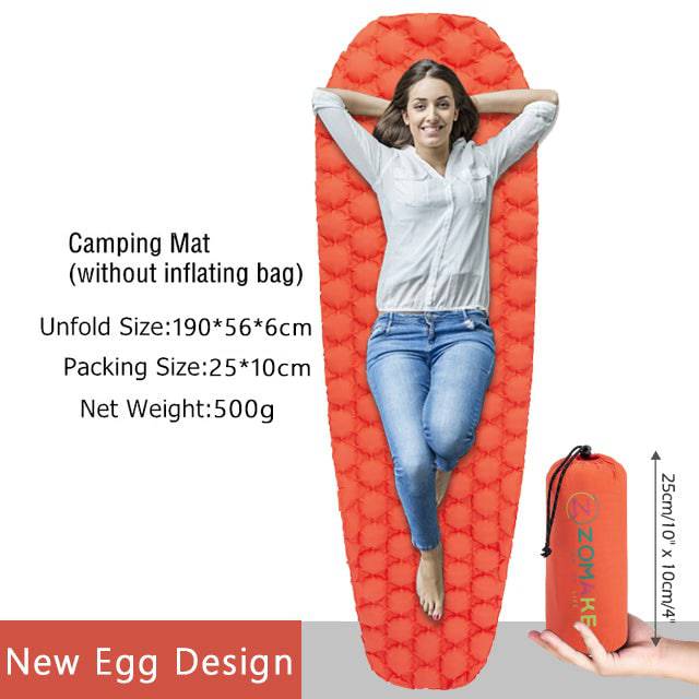 Camping mattress inflatable Single - TheWellBeing4All