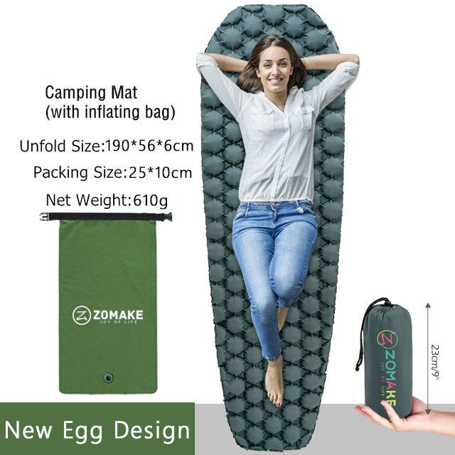 Camping mattress inflatable Single - TheWellBeing4All