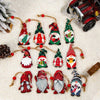 Christmas Gnomes Wooden Pendants Christmas Decorations For Home Xmas Tree Christmas Ornaments Navidad Decor - TheWellBeing4All