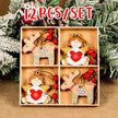 Christmas Gnomes Wooden Pendants Christmas Decorations For Home Xmas Tree Christmas Ornaments Navidad Decor - TheWellBeing4All