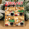 Christmas Gnomes Wooden Pendants Christmas Decorations For Home Xmas Tree Christmas Ornaments Navidad Decor - TheWellBeing4All