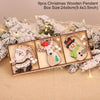 Christmas Gnomes Wooden Pendants Christmas Decorations For Home Xmas Tree Christmas Ornaments Navidad Decor - TheWellBeing4All