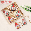 Christmas Gnomes Wooden Pendants Christmas Decorations For Home Xmas Tree Christmas Ornaments Navidad Decor - TheWellBeing4All