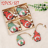 Christmas Gnomes Wooden Pendants Christmas Decorations For Home Xmas Tree Christmas Ornaments Navidad Decor - TheWellBeing4All