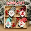 Christmas Gnomes Wooden Pendants Christmas Decorations For Home Xmas Tree Christmas Ornaments Navidad Decor - TheWellBeing4All