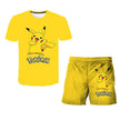 T Shirt Set 3 9-14 Years Old Anime Pokemon - TheWellBeing4All