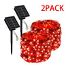 LED Solar Light Outdoor Waterproof Fairy Garland String Lights Christmas Party - TheWellBeing4All