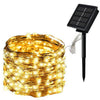 LED Solar Light Outdoor Waterproof Fairy Garland String Lights Christmas Party - TheWellBeing4All