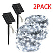 LED Solar Light Outdoor Waterproof Fairy Garland String Lights Christmas Party - TheWellBeing4All