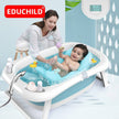 Folding Baby Bath Tub Eco-friendly Smart Bath Bucket Large Bidet Kid - TheWellBeing4All