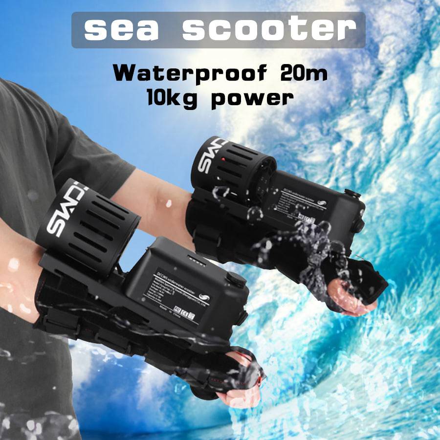 Waterproof Underwater Scooter - TheWellBeing4All