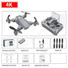 4K HD  professional drone camera, GPS WIFI FPV vision foldable rc quad copter - TheWellBeing4All