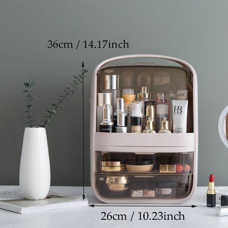 skin care products Storage rack Beauty Organizer Cosmetic Makeup Box - TheWellBeing4All