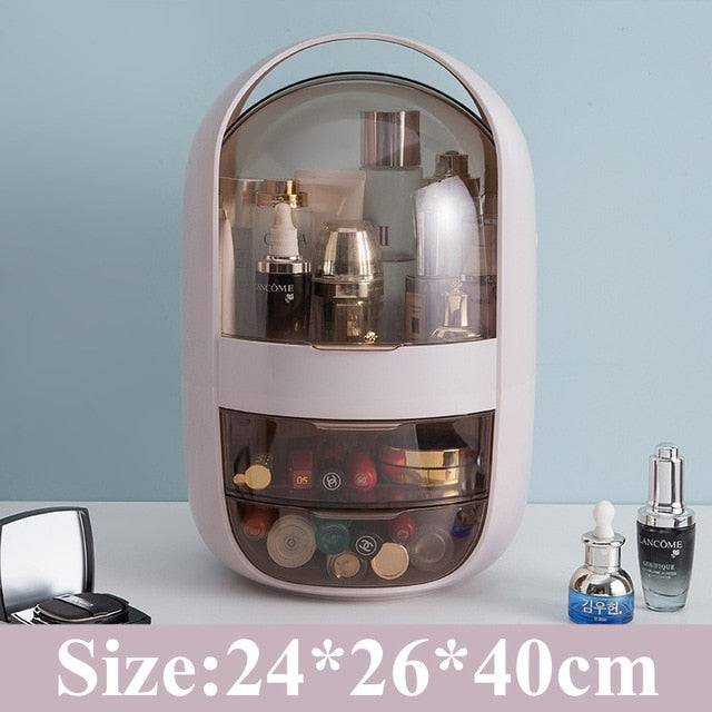 skin care products Storage rack Beauty Organizer Cosmetic Makeup Box - TheWellBeing4All