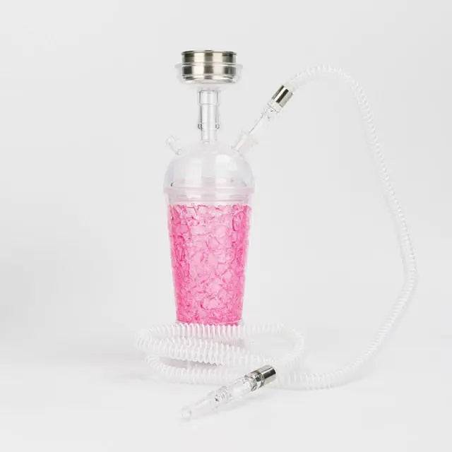 Transparent portable hookah set - TheWellBeing4All