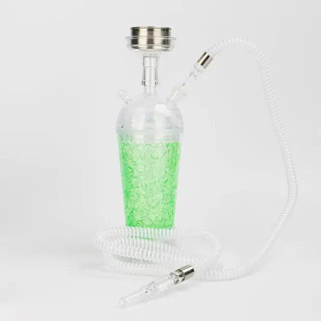 Transparent portable hookah set - TheWellBeing4All